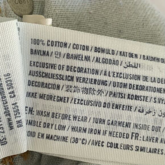 Abercrombie Kids Jeans Boot Cut 10 Dark Wash Blue Denim School Preppy Western - Picture 6 of 12